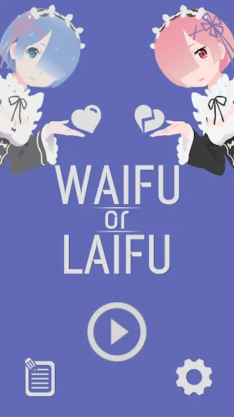 Waifu or Laifu (Вайфу или Лайфу)  [МОД Бесконечные монеты] Screenshot 1