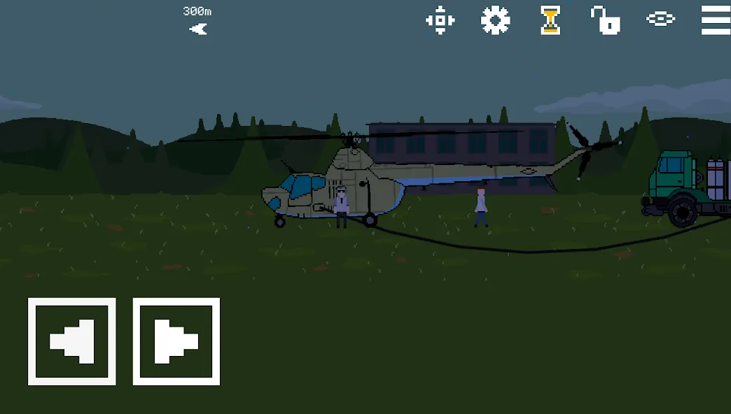 Pixel Helicopter Simulator (Пиксельный симулятор вертолета)  [МОД Бесконечные деньги] Screenshot 5