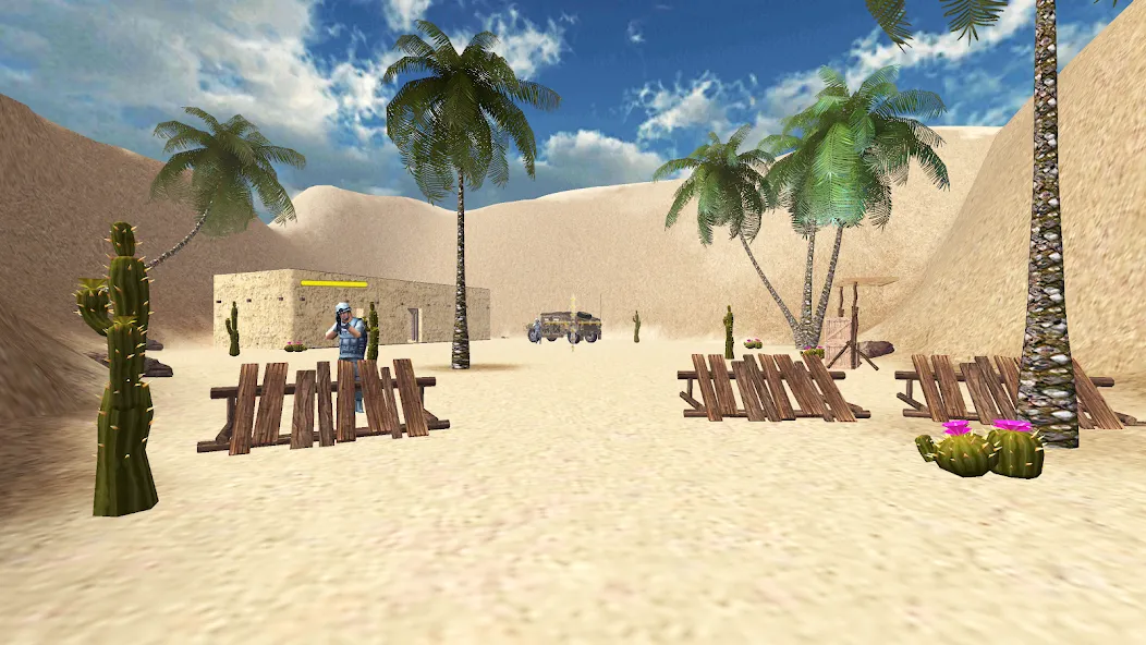 Desert Hawks: Soldier War Game  [МОД Бесконечные монеты] Screenshot 4