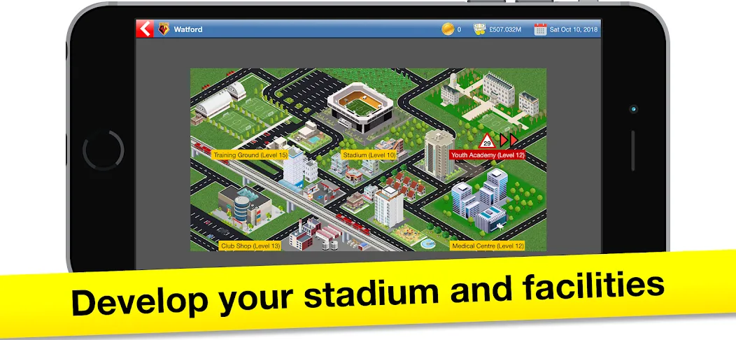 Soccer Tycoon: Football Game  [МОД Mega Pack] Screenshot 2