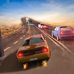 Скачать взлом Car Highway Racing for Speed (Трафик Рейсер Трафик игры)  [МОД Бесконечные монеты] на Андроид