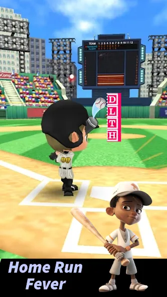 Baseball Letter Strike Homerun  [МОД Бесконечные монеты] Screenshot 3