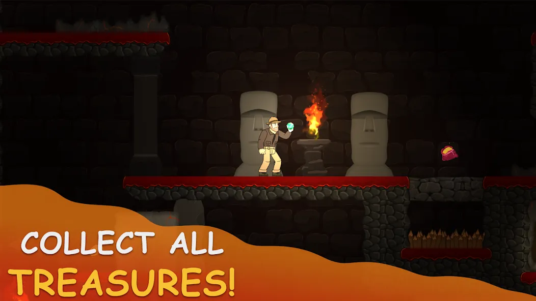 Volcano Escape (Вулканическое бегство)  [МОД Mega Pack] Screenshot 1