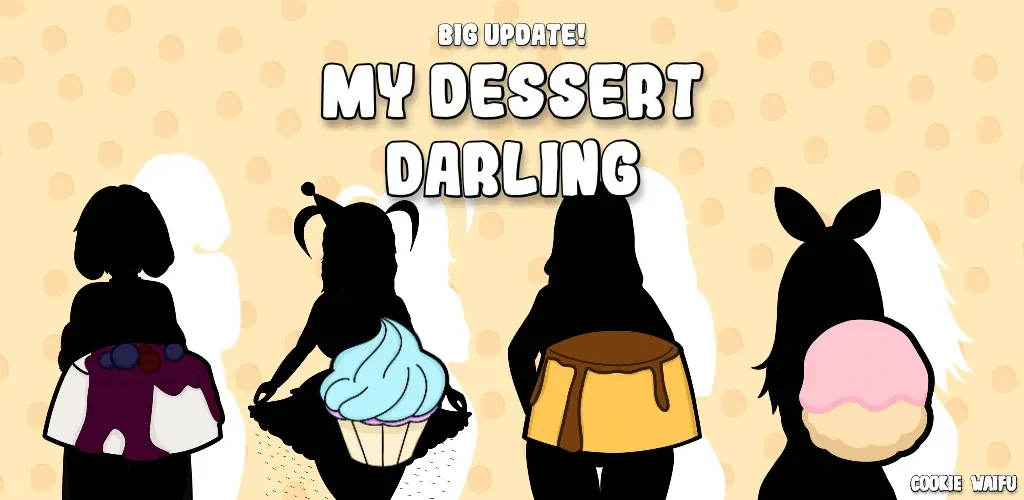 Cookie Waifu: Dessert Darling (Куки Вайфу)  [МОД Много денег] Screenshot 1