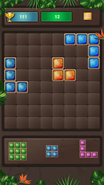 Block Puzzle (Блокголоволомка)  [МОД Menu] Screenshot 5