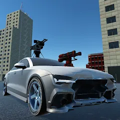 Скачать взлом Car Crash Arena Simulator 3D [МОД Menu] на Андроид