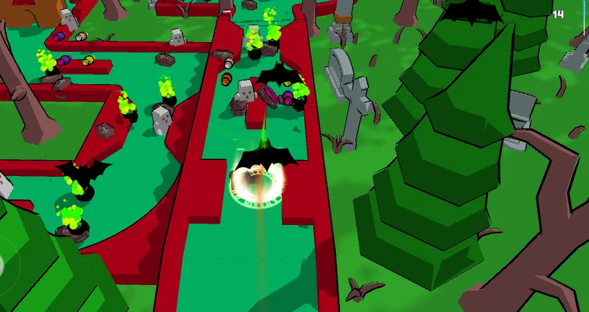 MiniGolf Madness: Halloween (МиниГольф безумие)  [МОД Unlocked] Screenshot 4