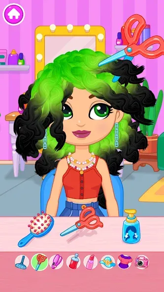 Hair salon  [МОД Unlimited Money] Screenshot 1