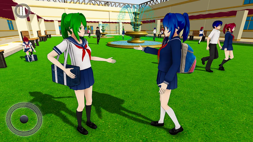 Anime Girl School Teacher 3D  [МОД Menu] Screenshot 4