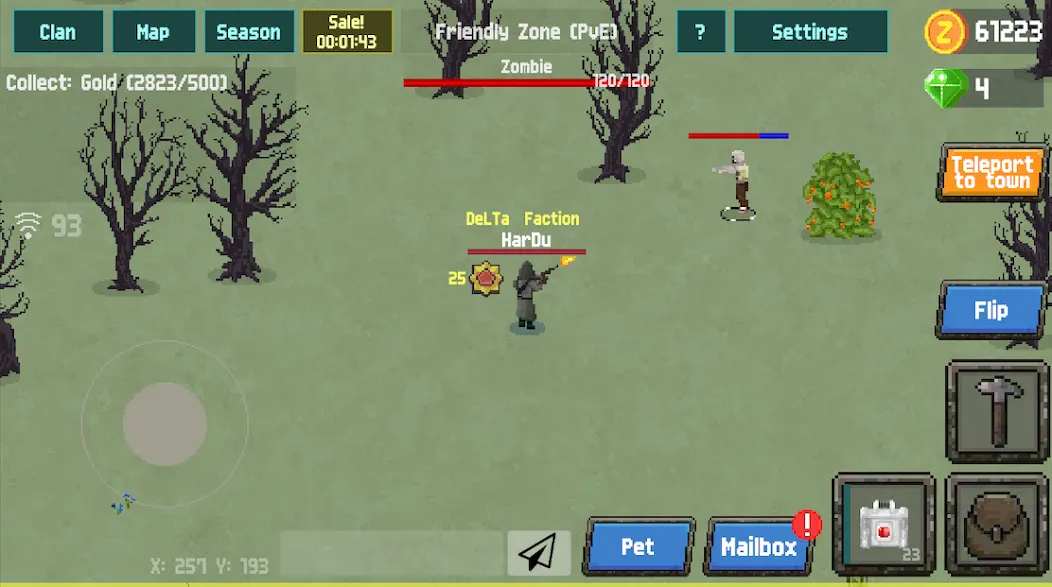 Zombix Online (Зомбикс Онлайн)  [МОД Menu] Screenshot 3