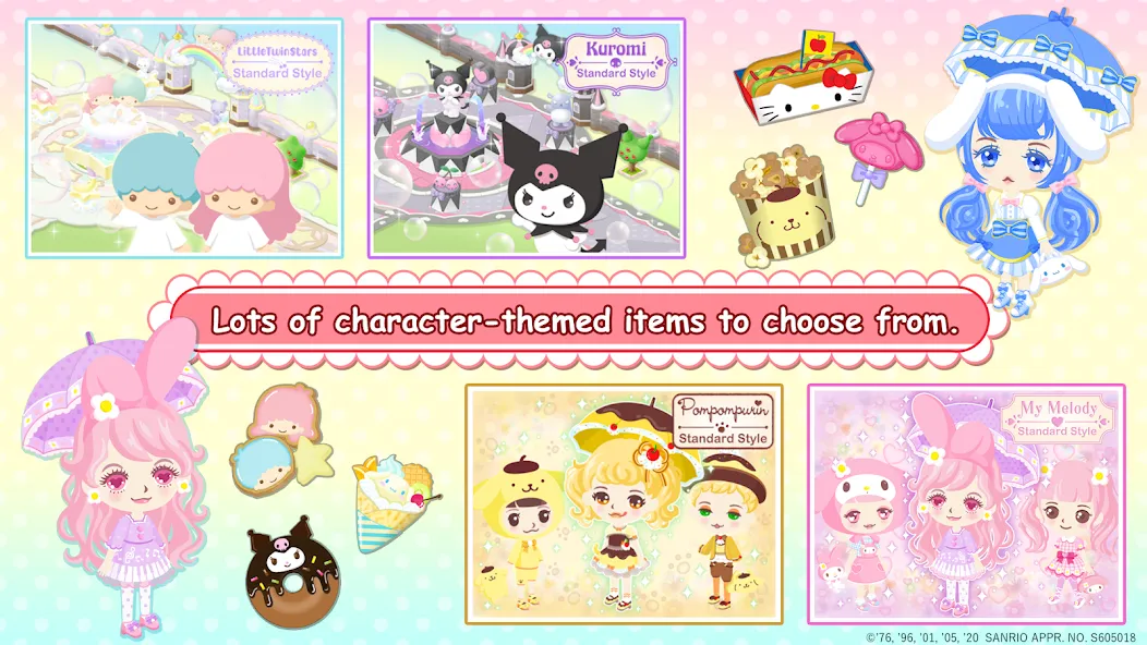 HelloKittyWorld2 Sanrio Kawaii (ХеллоуКиттиВорлд2 Санрио Каваии)  [МОД Menu] Screenshot 4