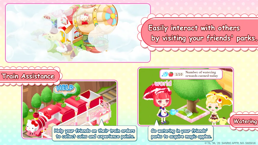 HelloKittyWorld2 Sanrio Kawaii (ХеллоуКиттиВорлд2 Санрио Каваии)  [МОД Menu] Screenshot 5