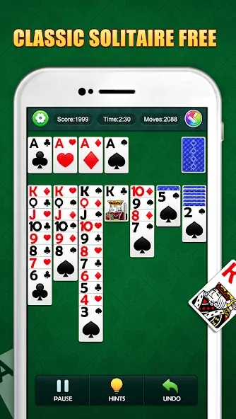 Solitaire Puzzle : Card Jigsaw (Солитер головоломка)  [МОД Menu] Screenshot 1