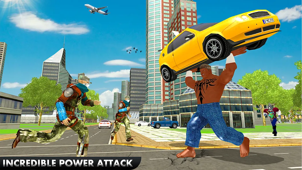 Black Monster Hero City Battle  [МОД Много денег] Screenshot 3