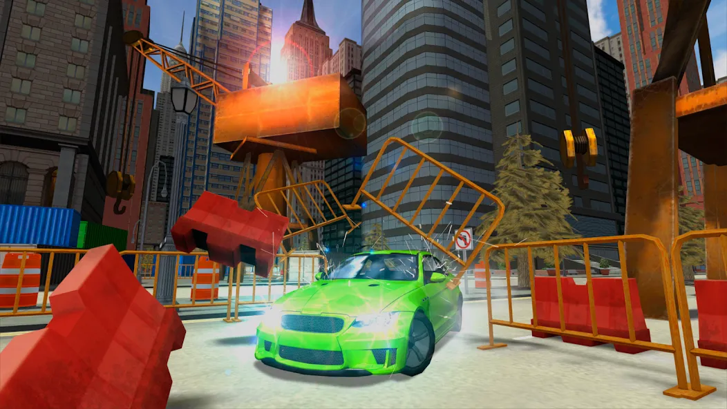 Car Driving Simulator: NY (Симулятор вождения автомобиля)  [МОД Бесконечные деньги] Screenshot 4