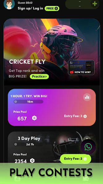 Cricket Fly x Gamifly (Крикет Флай)  [МОД Menu] Screenshot 5