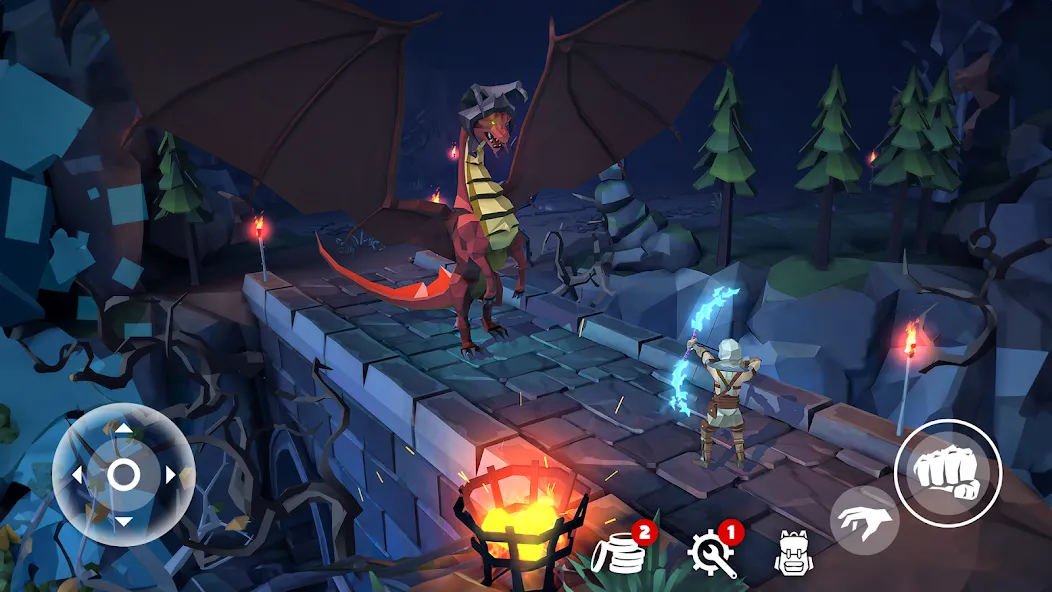 Polygon Fantasy: Action RPG (Полигон Фэнтези)  [МОД Menu] Screenshot 4