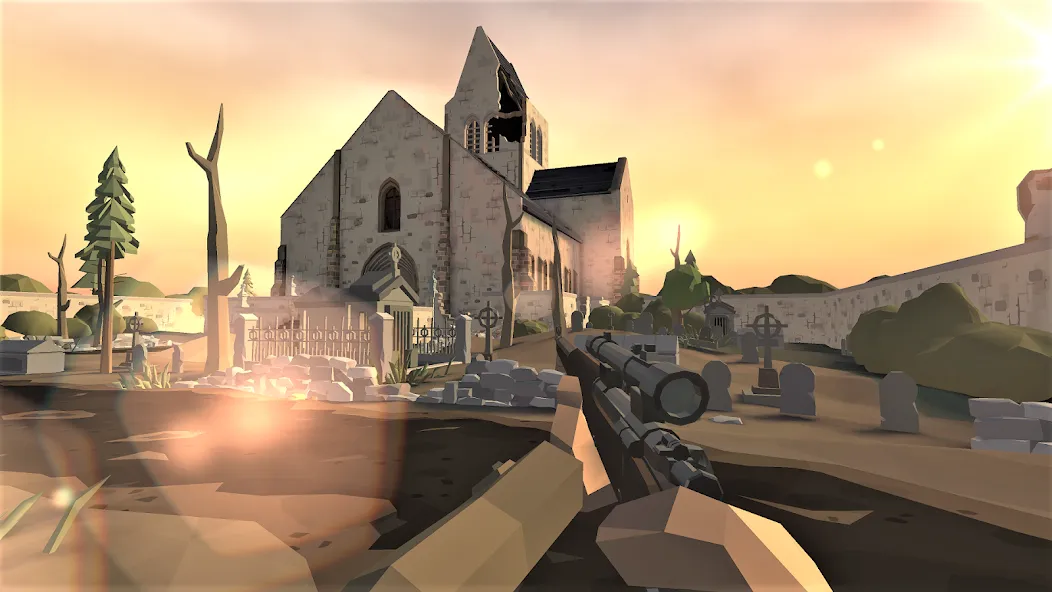 World War Polygon: WW2 shooter (Ворлд Вар Полигон)  [МОД Unlocked] Screenshot 3