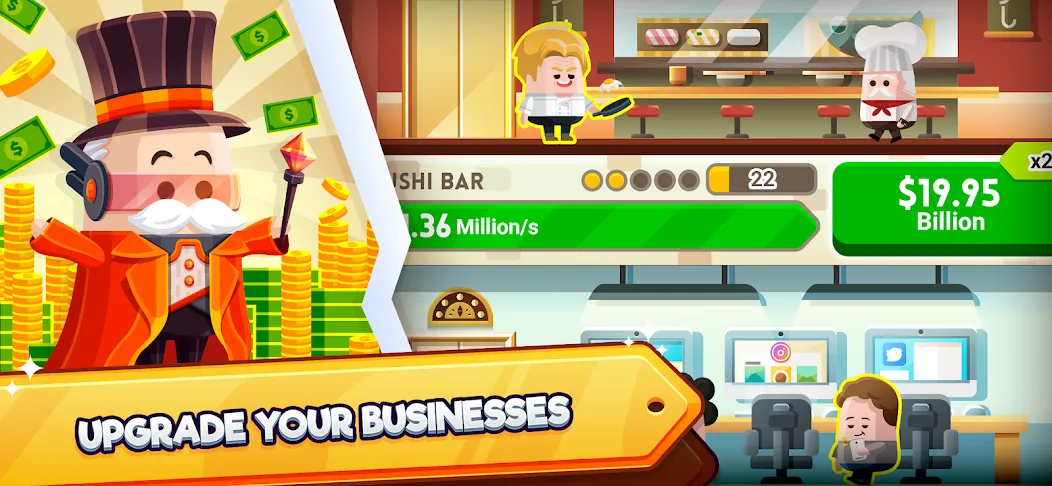 Cash, Inc. Fame & Fortune Game  [МОД Menu] Screenshot 3