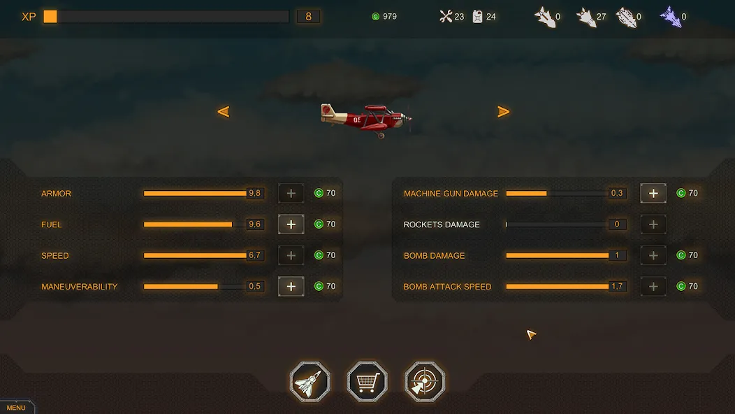 Aircraft Evolution (Эволюция воздушных судов)  [МОД Unlimited Money] Screenshot 3