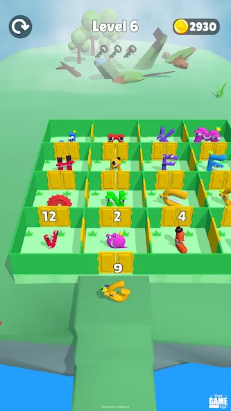 Alphabet Battle: Room Maze (Алфавит батл)  [МОД Все открыто] Screenshot 5