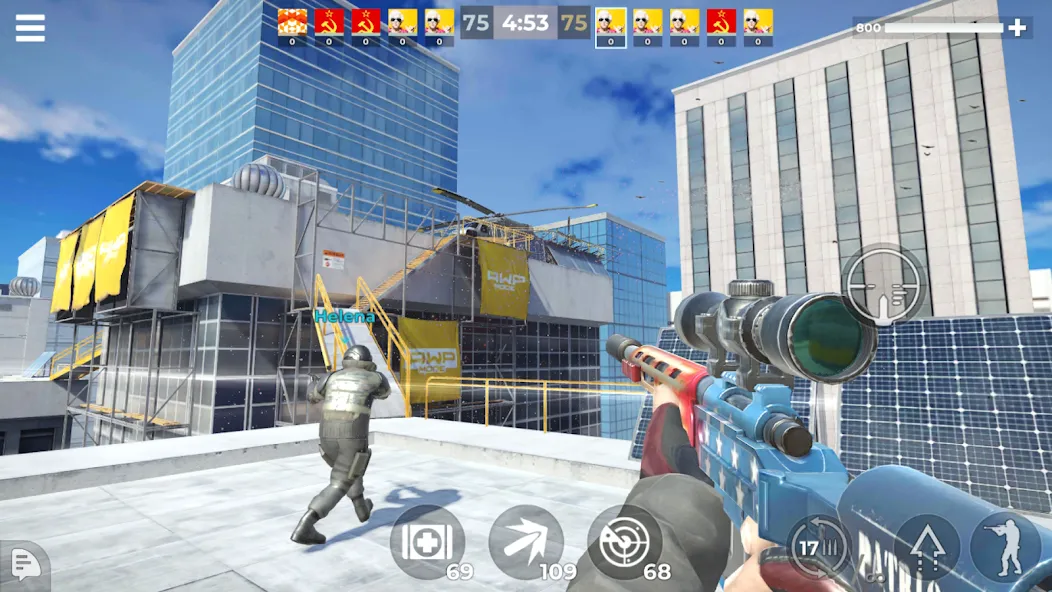 AWP Mode: Online Sniper Action (ЭЙВИПИ Режим)  [МОД Mega Pack] Screenshot 1