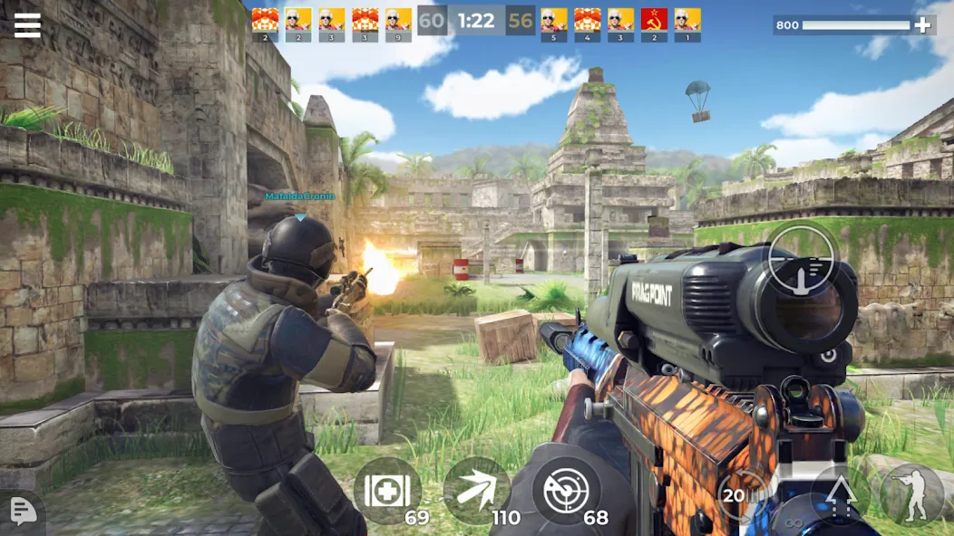 AWP Mode: Online Sniper Action (ЭЙВИПИ Режим)  [МОД Mega Pack] Screenshot 2