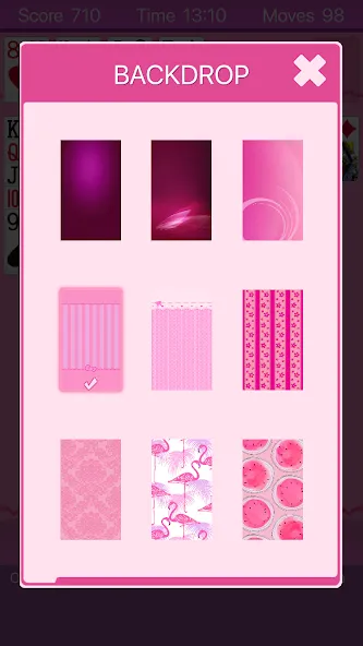 Pink Solitaire (Пинк Солитер)  [МОД Бесконечные монеты] Screenshot 2