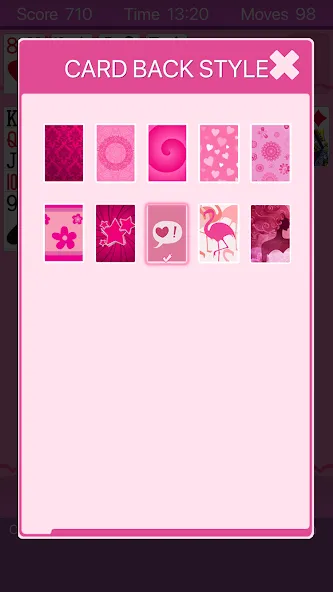 Pink Solitaire (Пинк Солитер)  [МОД Бесконечные монеты] Screenshot 3