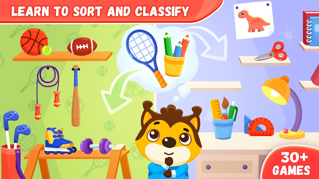 Educational games for kids 2-4  [МОД Бесконечные деньги] Screenshot 3