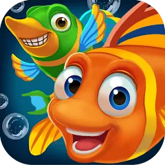 Скачать взлом Solitaire TriPeaks: Aquarium (Солитер ТриПикс)  [МОД Много монет] на Андроид