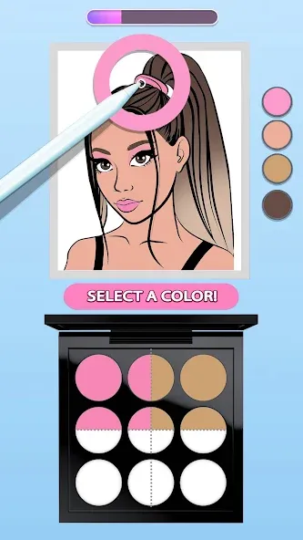 Makeup Kit - Color Mixing  [МОД Много денег] Screenshot 2