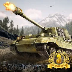 Скачать взлом Tank Warfare: PvP Battle Game (Танковое сражение) [МОД Много монет] на Андроид