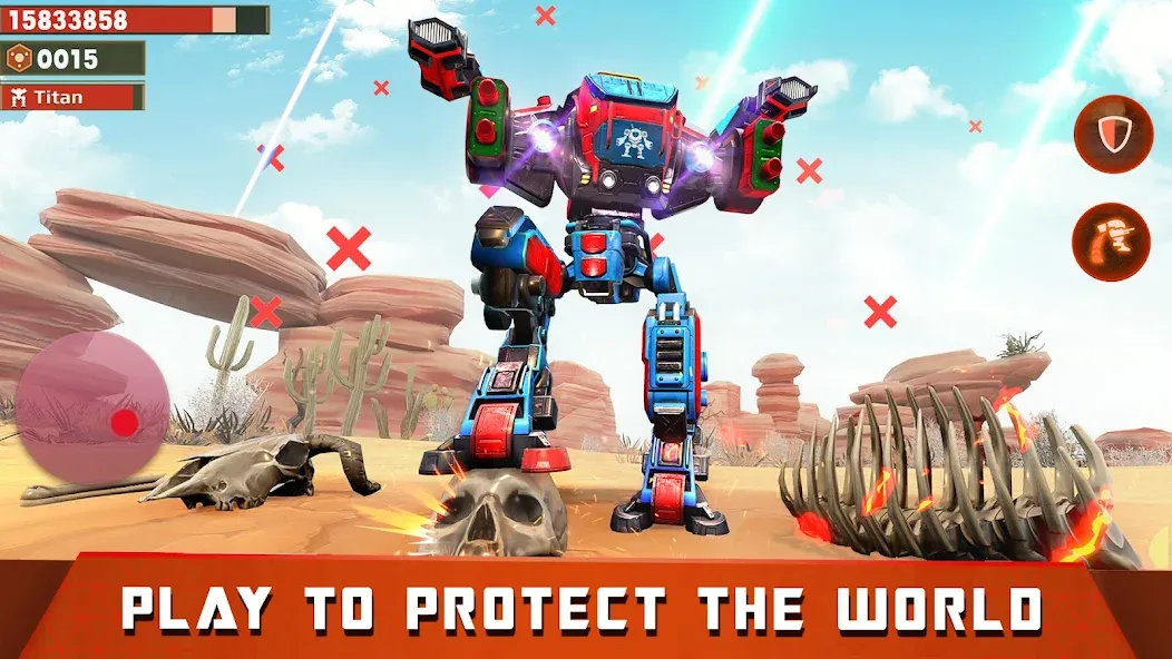 Mech Robot Wars - Multi Robot  [МОД Меню] Screenshot 3