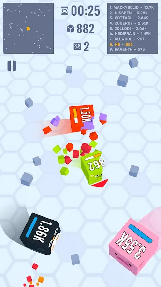 Cube Zone io  [МОД Много денег] Screenshot 3