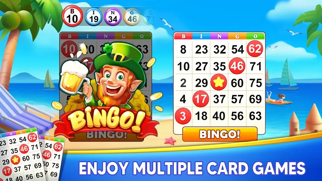 Bingo Holiday: Live Bingo Game  [МОД Mega Pack] Screenshot 2