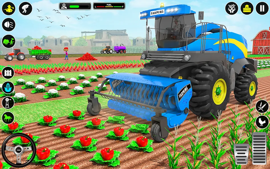 Tractor Farming: Tractor Games (Тракторное хозяйство)  [МОД Mega Pack] Screenshot 2