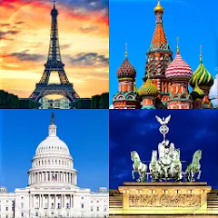 Скачать взлом Capitals of the World - Quiz  [МОД Unlimited Money] на Андроид