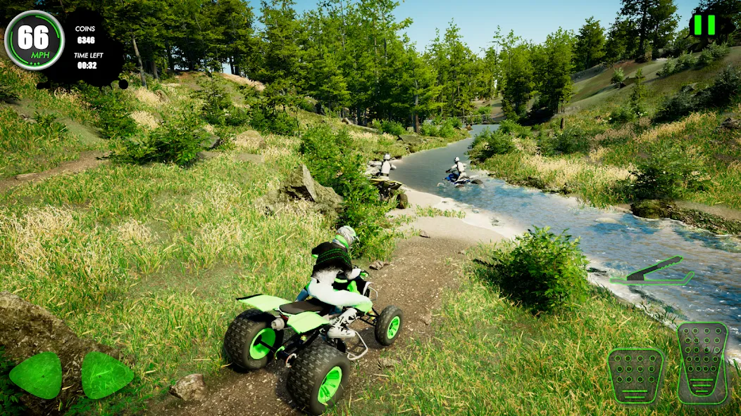 Atv Car Games Bike Offroad 4x4 (ЭиТиВи)  [МОД Unlimited Money] Screenshot 4