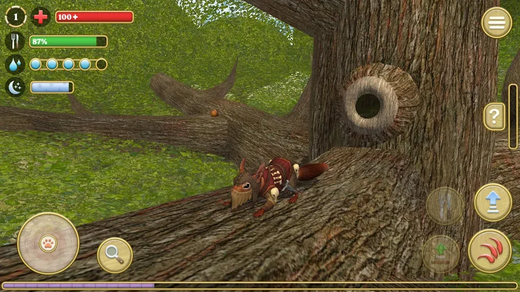 Squirrel Simulator 2 : Online  [МОД Бесконечные монеты] Screenshot 3