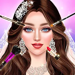 Скачать взлом Dress Up Fashion: Makeup Games [МОД Много монет] на Андроид