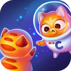 Скачать взлом Space Cat Evolution: Kitty col [МОД Unlimited Money] на Андроид