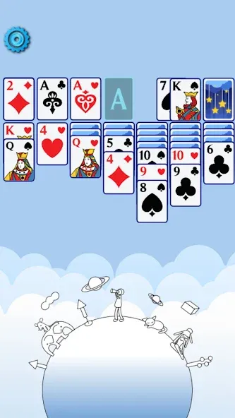 Solitaire Space™ (Солярис Спейс)  [МОД Mega Pack] Screenshot 2