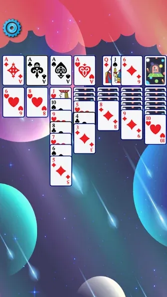 Solitaire Space™ (Солярис Спейс)  [МОД Mega Pack] Screenshot 5