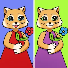 Скачать взлом Find Differences: Cute Cats  [МОД Все открыто] на Андроид