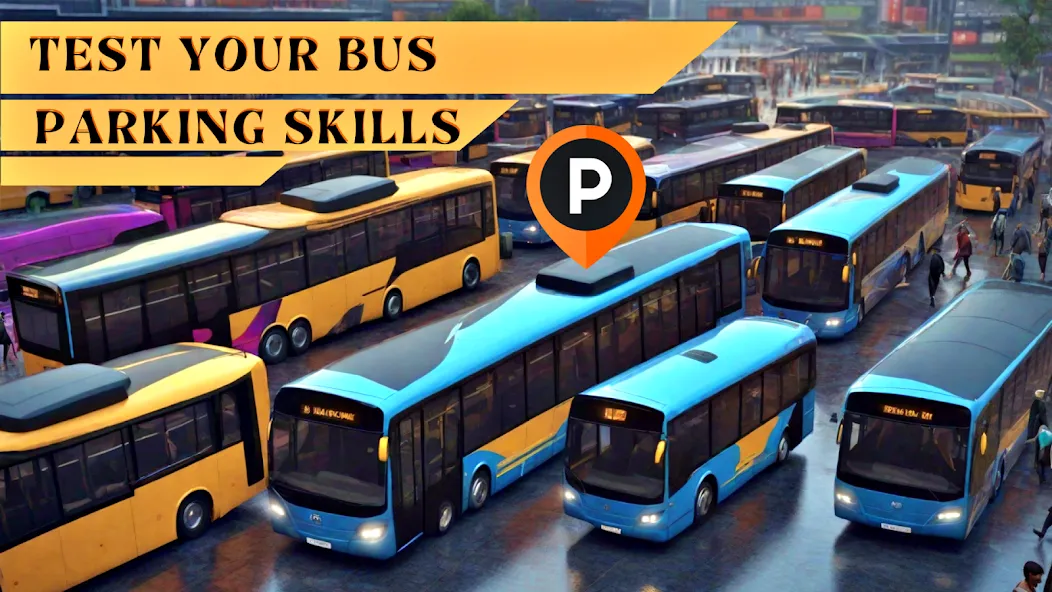 Bus Simulator 3D Bus Games (Городское автобусное симуляторение)  [МОД Много денег] Screenshot 3