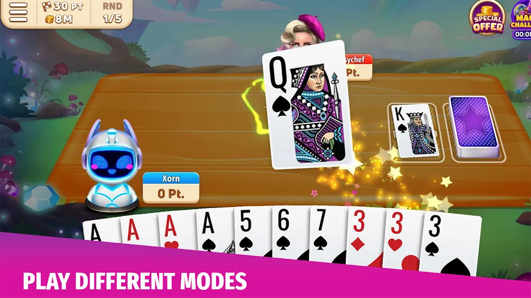 Gin Rummy Stars - Card Game (Джин Рамми Старс)  [МОД Меню] Screenshot 2