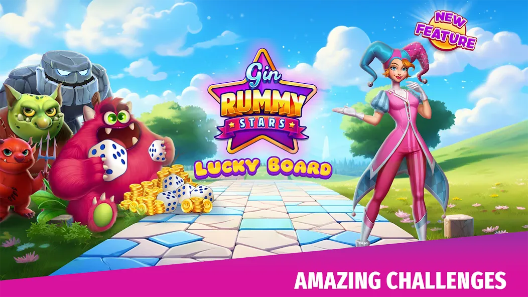 Gin Rummy Stars - Card Game (Джин Рамми Старс)  [МОД Меню] Screenshot 3