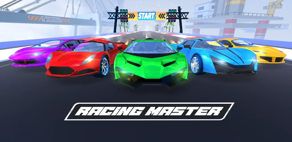 Car Race 3D - Racing Master (С  3D  Гонки на автомобилях 3D)  [МОД Все открыто] Screenshot 4