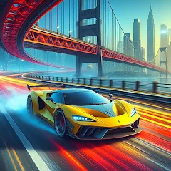 Скачать взлом Car Race 3D - Racing Master (С  3D  Гонки на автомобилях 3D)  [МОД Все открыто] на Андроид